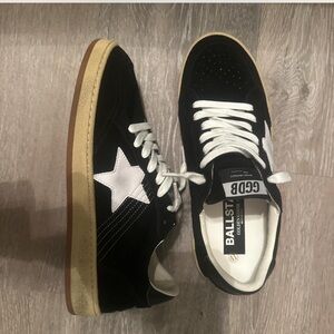 Golden Goose Black and White Women's Sneakers